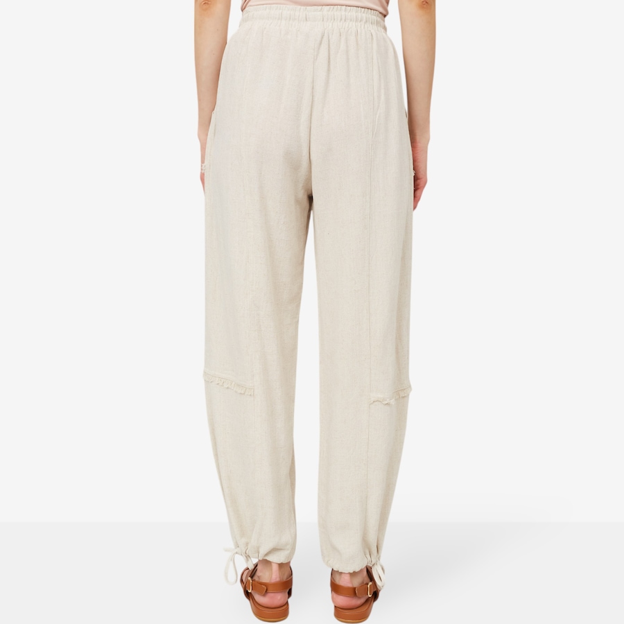 Image 100248_ALTMORE1.jpg, Product 100-248 / Price $64.88, Red Coral Soft Fringe Linen Pant from Red Coral Fashions on TSC.ca's Fashion department