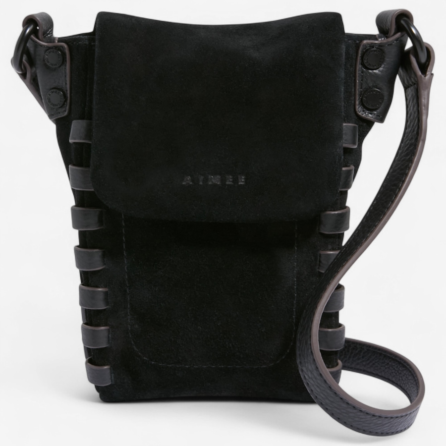 Image 100321_BLK.jpg, Product 100-321 / Price $99.88, Aimee Kestenberg The Zen Collection Phone Crossbody from Aimee Kestenberg on TSC.ca's Fashion department
