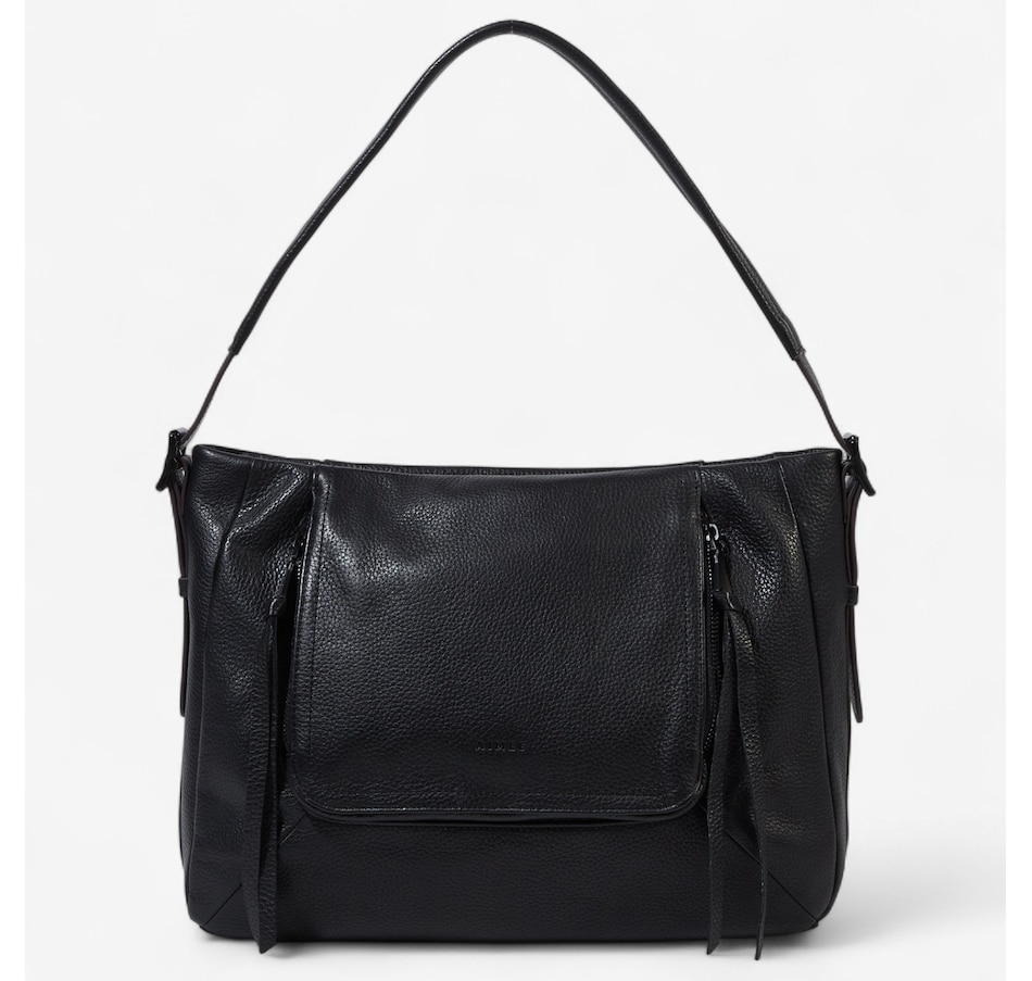 Image 100327_BLK.jpg, Product 100-327 / Price $249.99, Aimee Kestenberg The Isles Collection Top Zip Hobo from Aimee Kestenberg on TSC.ca's Fashion department