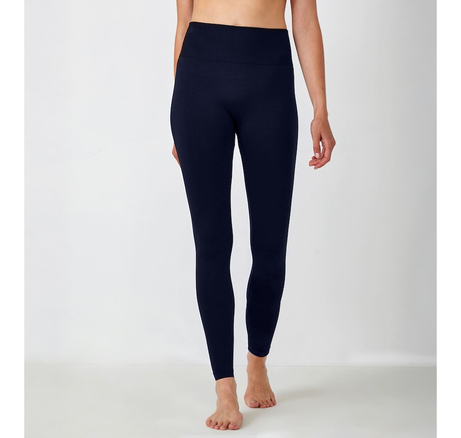 Image 100341_NVY.jpg, Product 100-341 / Price $14.88, Charlie Paige Capri Essential Seamless Leggings from Charlie Paige on TSC.ca's Fashion department