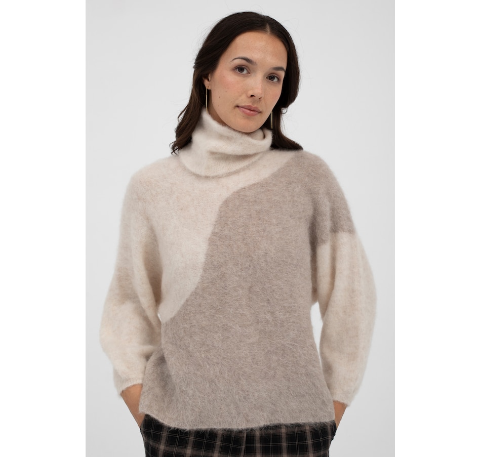 Image 100416_ECBEI.jpg, Product 100-416 / Price $129.88, Mus & Bombon Amara Two-Tone Sweater from Mus & Bombon on TSC.ca's Fashion department