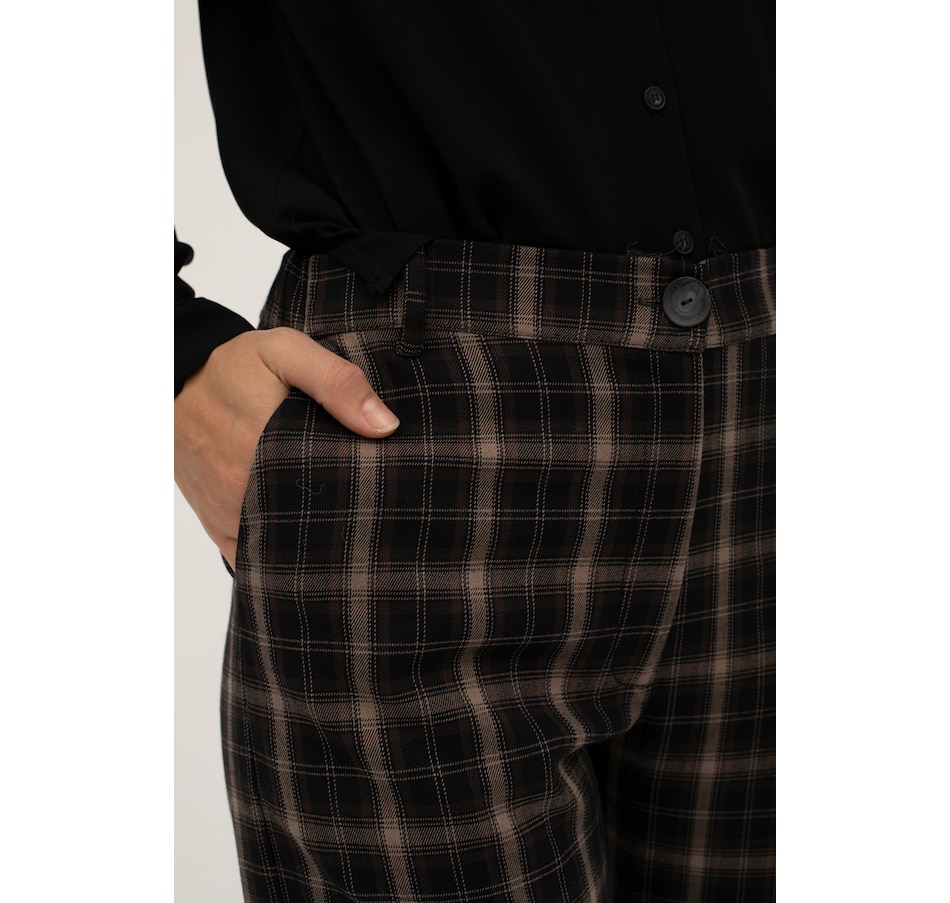 Image 100419_ALTMORE2.jpg, Product 100-419 / Price $121.00, Mus & Bombon Dalston Straight Check Trousers from Mus & Bombon on TSC.ca's Fashion department