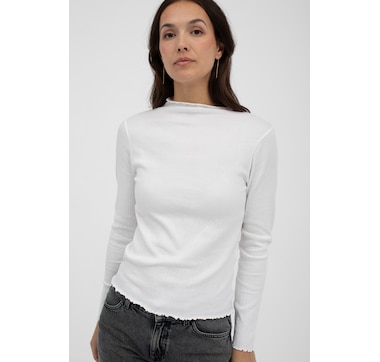 Mus & Bombon Komorebi Long Sleeve Swan Neck Tee