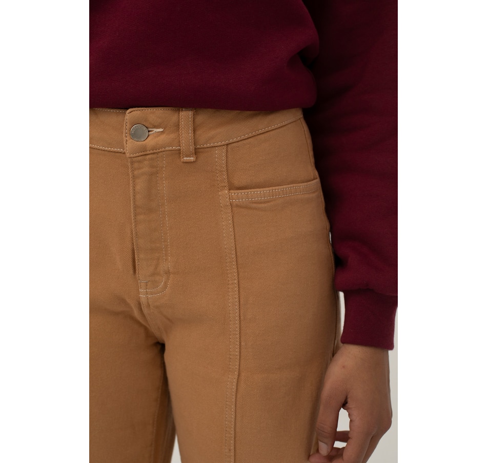 Image 100423_ALTMORE4.jpg, Product 100-423 / Price $94.88, Mus & Bombon Valby Sarga Wide Leg High Waist Trouser from Mus & Bombon on TSC.ca's Fashion department