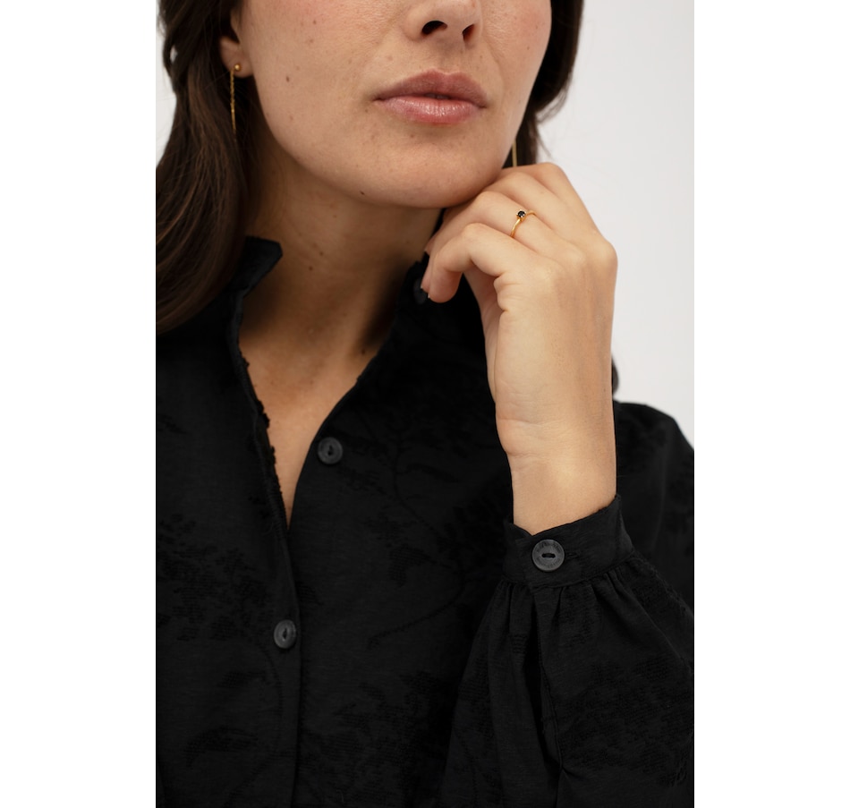 Image 100424_ALTMORE2.jpg, Product 100-424 / Price $132.00, Mus & Bombon Sololaki Jacquard Blouse from Mus & Bombon on TSC.ca's Fashion department