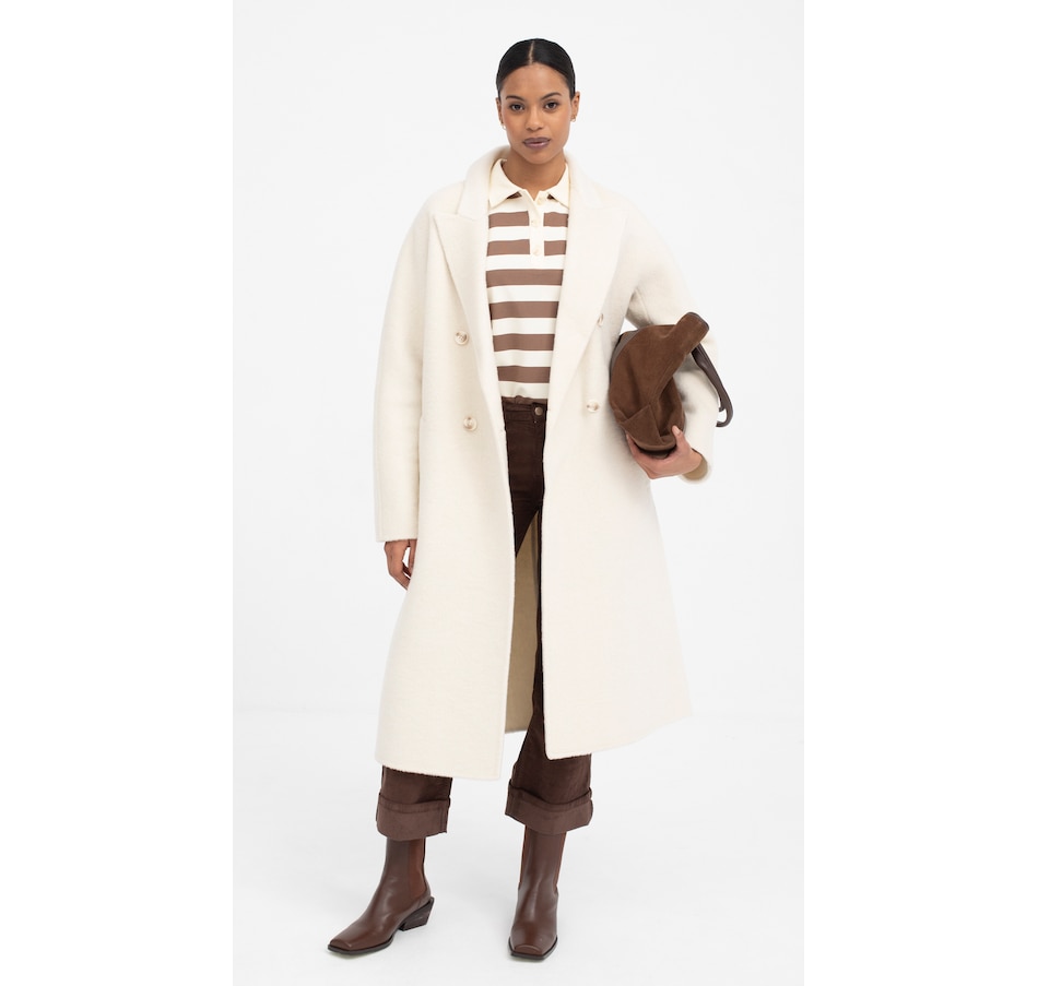 Image 100425_ALTMORE2.jpg, Product 100-425 / Price $305.00, Mus & Bombon Louvre Long Coat from Mus & Bombon on TSC.ca's Fashion department