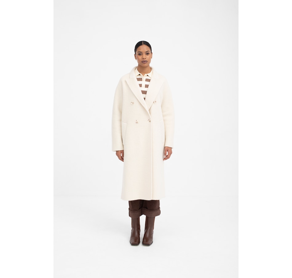 Image 100425_ECR.jpg, Product 100-425 / Price $305.00, Mus & Bombon Louvre Long Coat from Mus & Bombon on TSC.ca's Fashion department