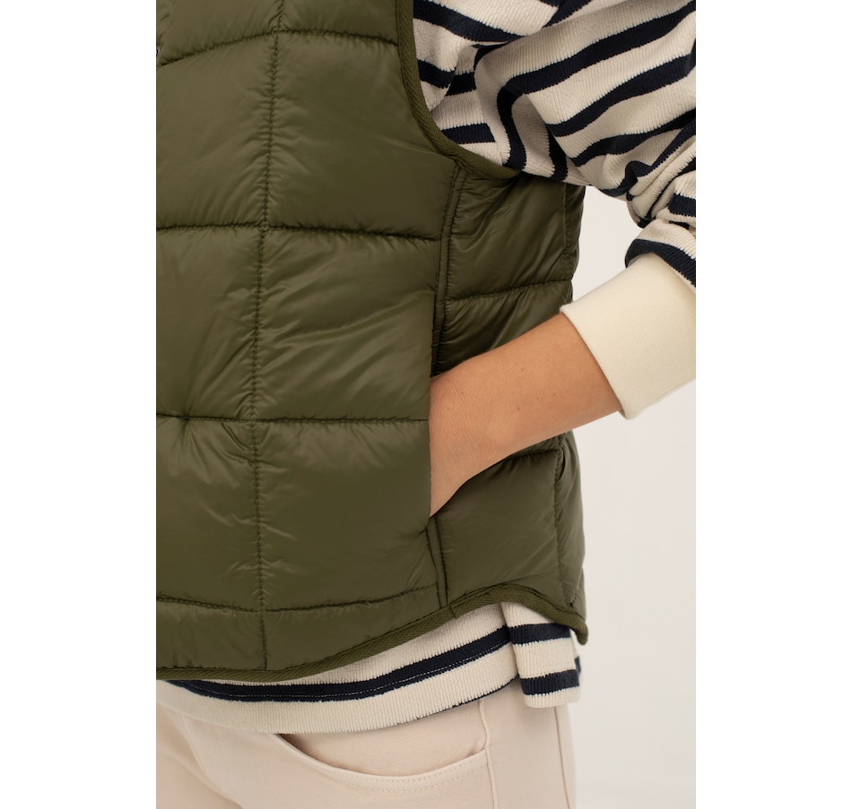 Image 100427_ALTMORE3.jpg, Product 100-427 / Price $145.00, Mus & Bombon Croce Quilted Vest from Mus & Bombon on TSC.ca's Fashion department