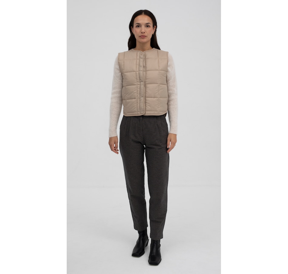 Image 100427_BGE.jpg, Product 100-427 / Price $145.00, Mus & Bombon Croce Quilted Vest from Mus & Bombon on TSC.ca's Fashion department