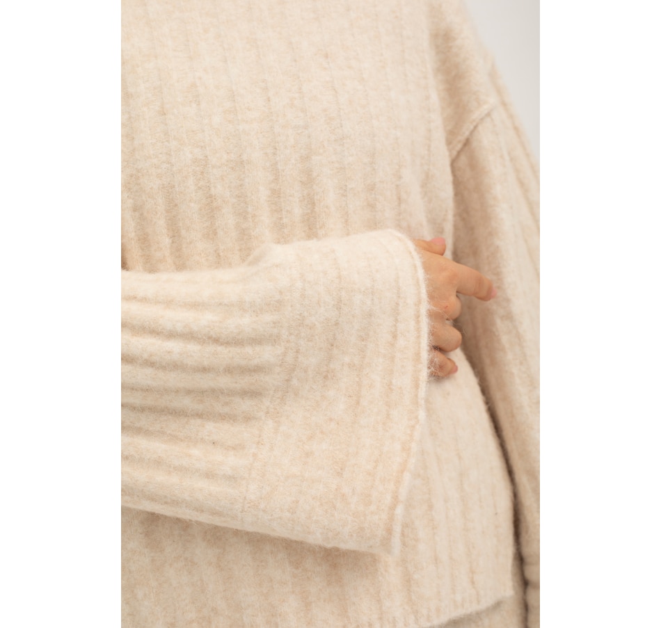 Image 100428_ALTMORE4.jpg, Product 100-428 / Price $115.00, Mus & Bombon Song Long Sleeve Ribbed Top from Mus & Bombon on TSC.ca's Fashion department