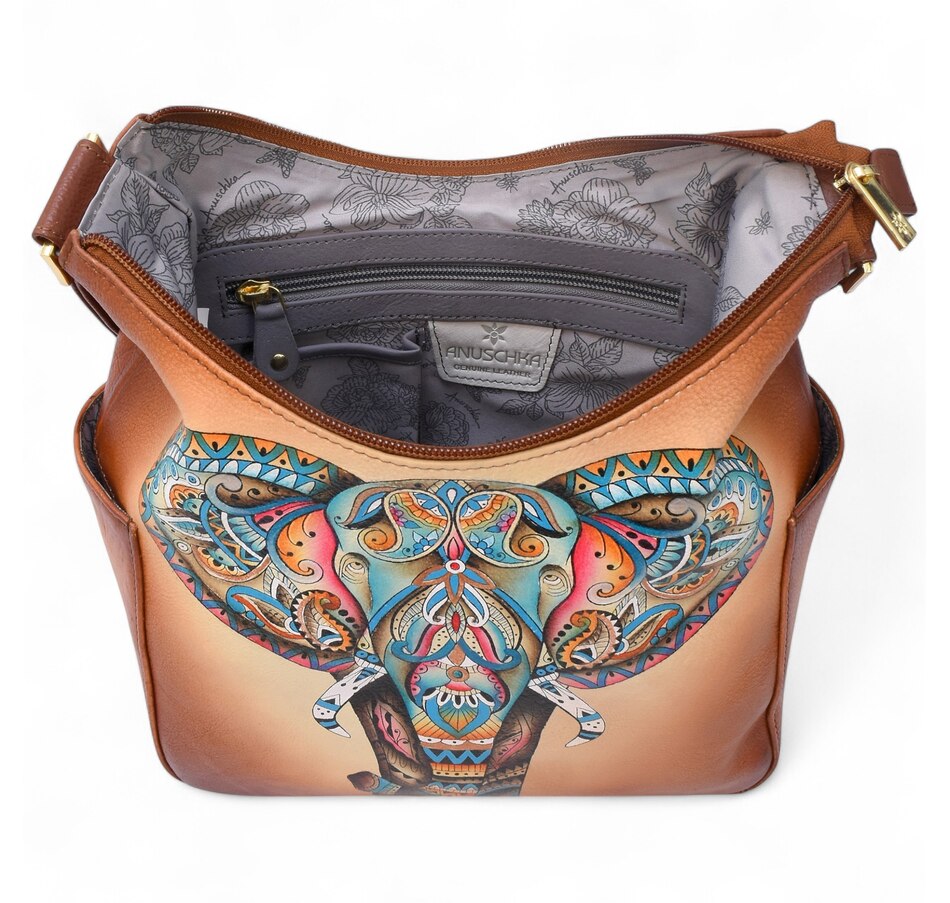 Image 100429_ALTMORE6.jpg, Product 100-429 / Price $149.33, Anuschka Classic Hobo with Pockets from Anuschka Handbags on TSC.ca's Fashion department