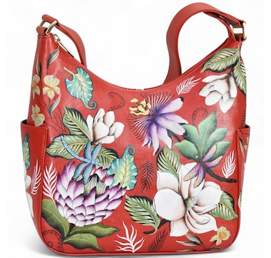 Anuschka Classic Hobo with Pockets