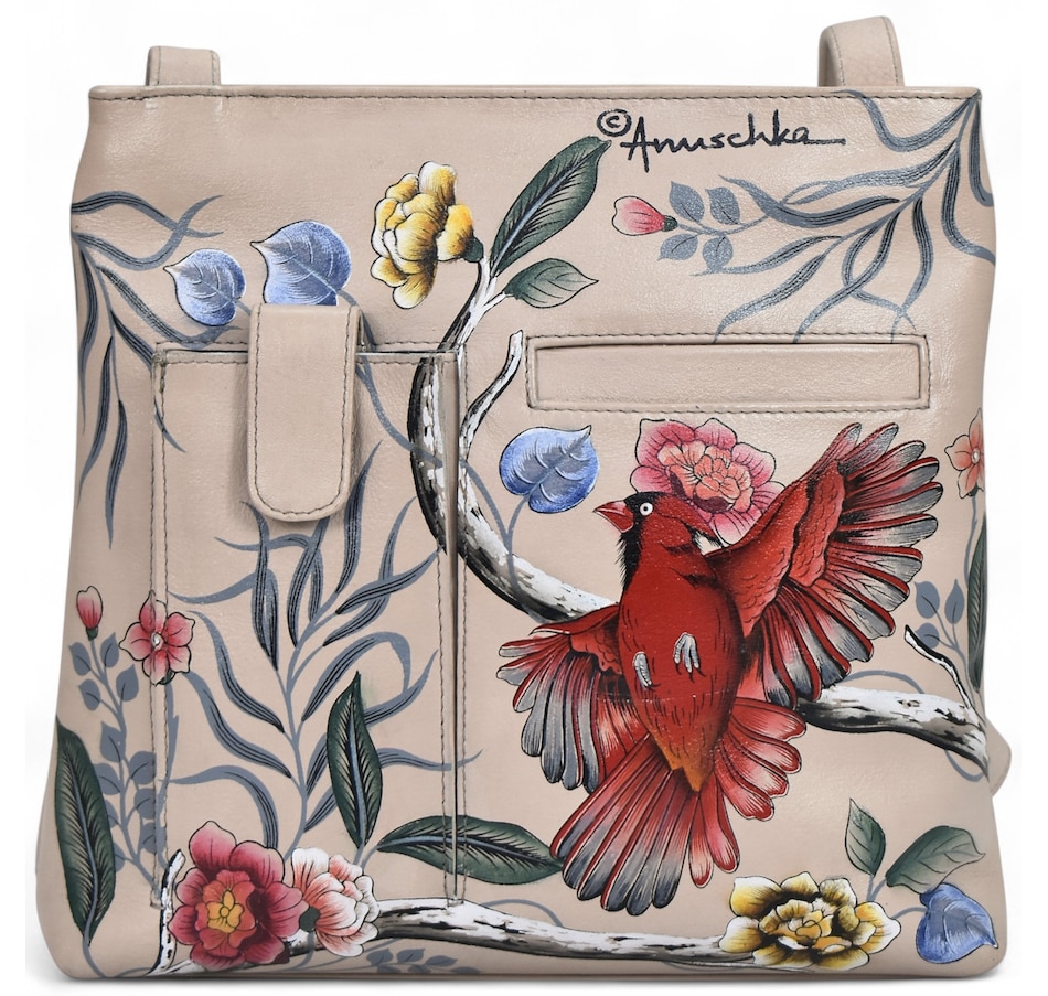 Image 100430_ALTMORE1.jpg, Product 100-430 / Price $129.88, Anuschka Crossbody with Double Zip Pockets from Anuschka Handbags on TSC.ca's Fashion department