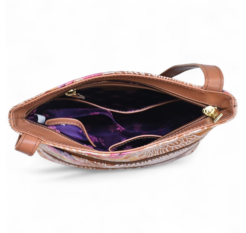 Image 100430_ALTMORE10.jpg, Product 100-430 / Price $129.88, Anuschka Crossbody with Double Zip Pockets from Anuschka Handbags on TSC.ca's Fashion department