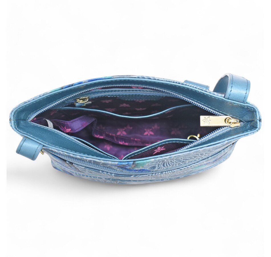 Image 100430_ALTMORE11.jpg, Product 100-430 / Price $129.88, Anuschka Crossbody with Double Zip Pockets from Anuschka Handbags on TSC.ca's Fashion department