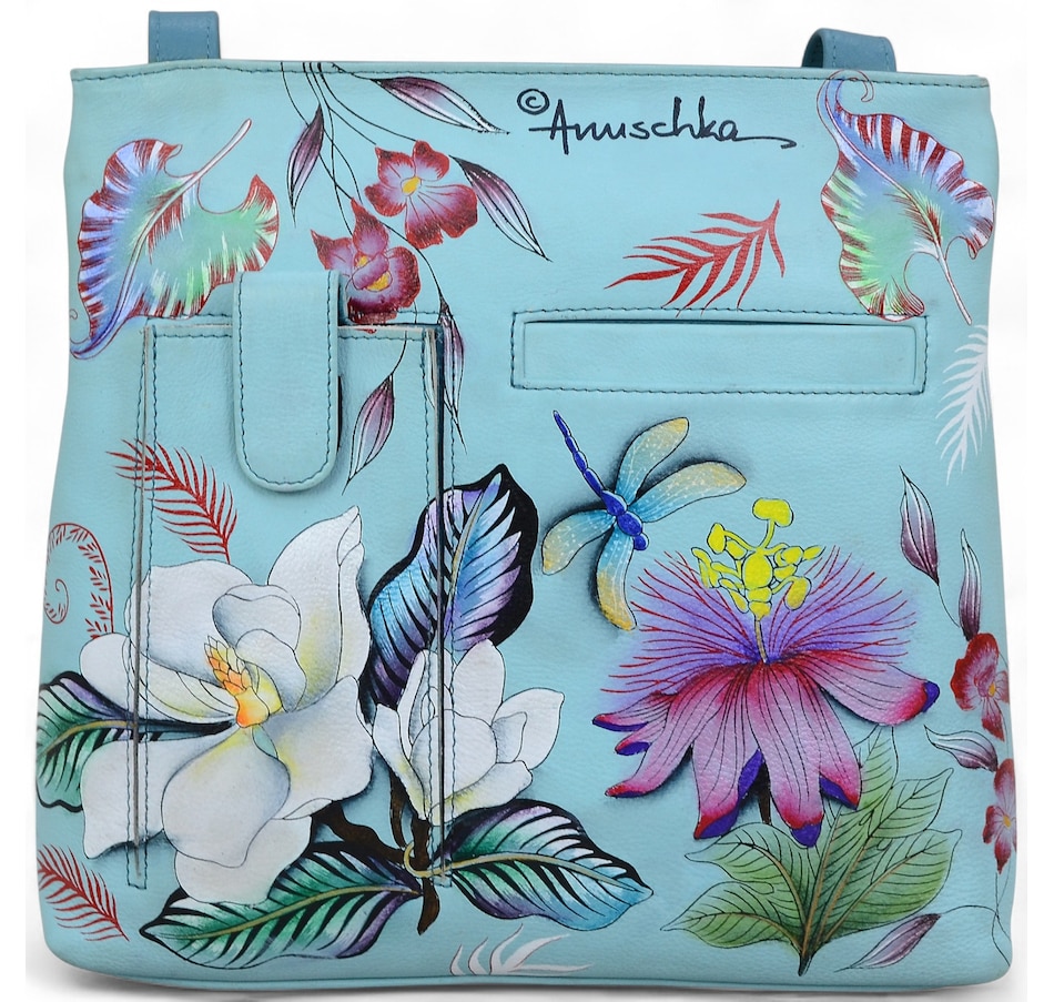 Image 100430_ALTMORE2.jpg, Product 100-430 / Price $129.88, Anuschka Crossbody with Double Zip Pockets from Anuschka Handbags on TSC.ca's Fashion department