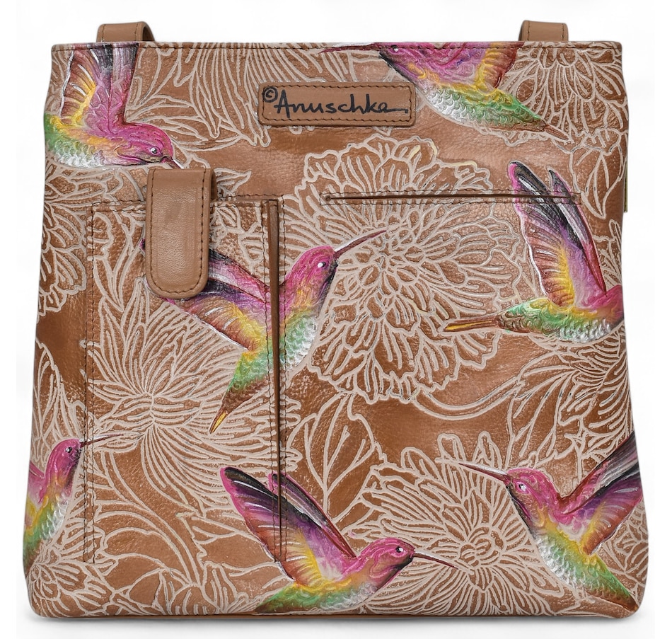 Image 100430_ALTMORE5.jpg, Product 100-430 / Price $129.88, Anuschka Crossbody with Double Zip Pockets from Anuschka Handbags on TSC.ca's Fashion department