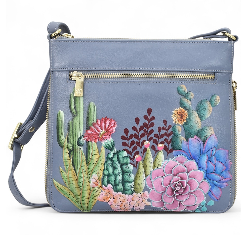 Image 100431_DSTGN.jpg, Product 100-431 / Price $99.88, Anuschka Expandable Travel Crossbody from Anuschka Handbags on TSC.ca's Fashion department