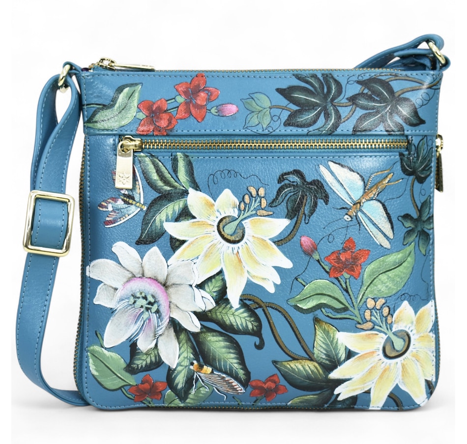 Anuschka Expandable Travel Crossbody