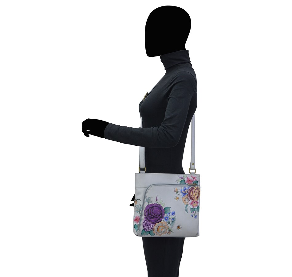 Image 100523_ALTMORE15.jpg, Product 100-523 / Price $109.88, Anuschka Crossbody with Front Zip Organizer from Anuschka Handbags on TSC.ca's Fashion department