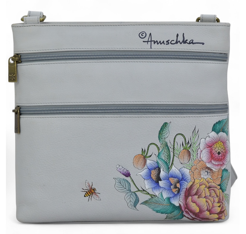 Image 100523_ALTMORE2.jpg, Product 100-523 / Price $109.88, Anuschka Crossbody with Front Zip Organizer from Anuschka Handbags on TSC.ca's Fashion department
