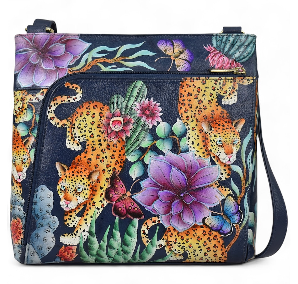 Image 100523_WILDT.jpg, Product 100-523 / Price $109.88, Anuschka Crossbody with Front Zip Organizer from Anuschka Handbags on TSC.ca's Fashion department