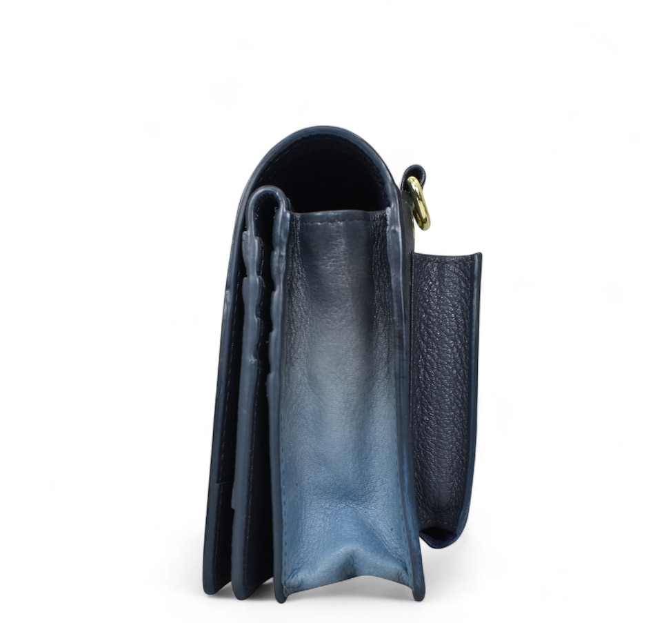 Image 100527_ALTMORE4.jpg, Product 100-527 / Price $139.88, Anuschka Flap Organizer Crossbody Wallet from Anuschka Handbags on TSC.ca's Fashion department