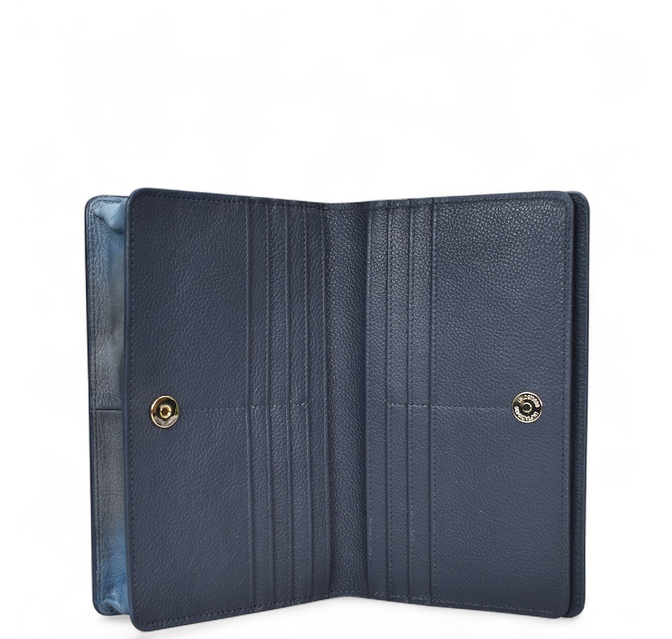 Image 100527_ALTMORE9.jpg, Product 100-527 / Price $139.88, Anuschka Flap Organizer Crossbody Wallet from Anuschka Handbags on TSC.ca's Fashion department