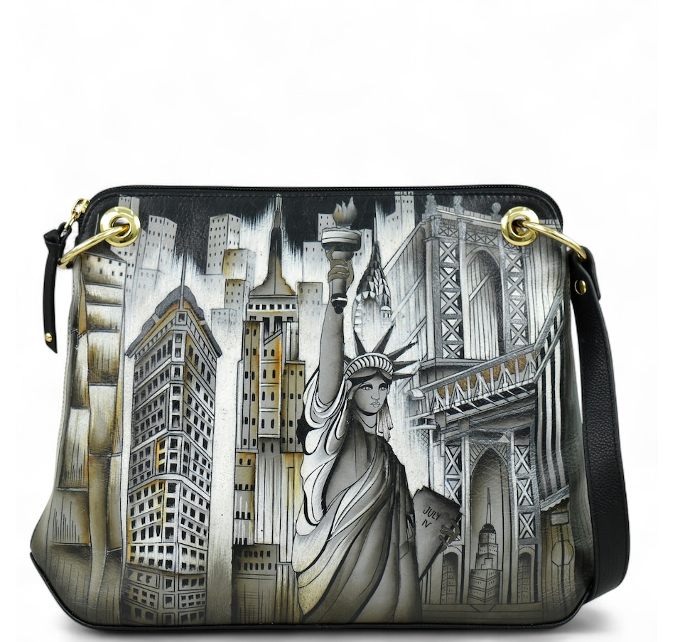 Anuschka Crossbody Sling Bag