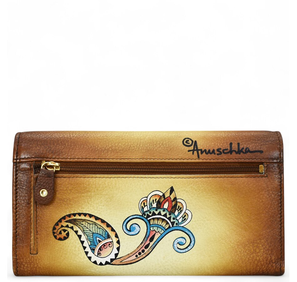 Image 100530_ALTMORE3.jpg, Product 100-530 / Price $89.33, Anuschka Accordion Flap Wallet from Anuschka Handbags on TSC.ca's Fashion department