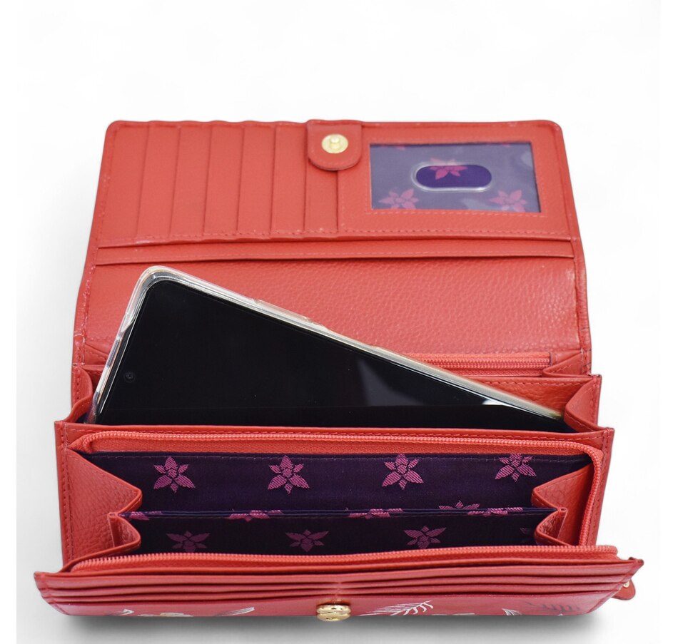 Image 100530_ALTMORE5.jpg, Product 100-530 / Price $89.33, Anuschka Accordion Flap Wallet from Anuschka Handbags on TSC.ca's Fashion department