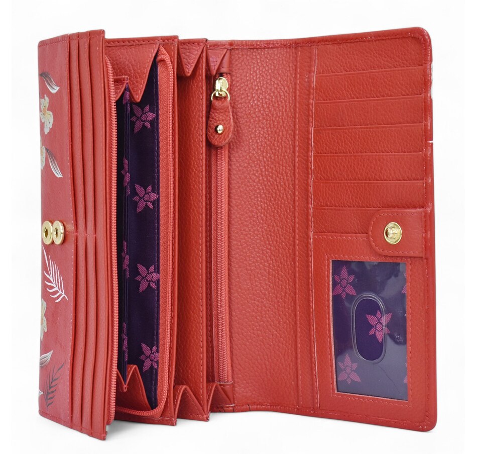 Image 100530_ALTMORE6.jpg, Product 100-530 / Price $89.33, Anuschka Accordion Flap Wallet from Anuschka Handbags on TSC.ca's Fashion department
