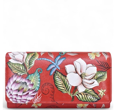 Anuschka Accordion Flap Wallet