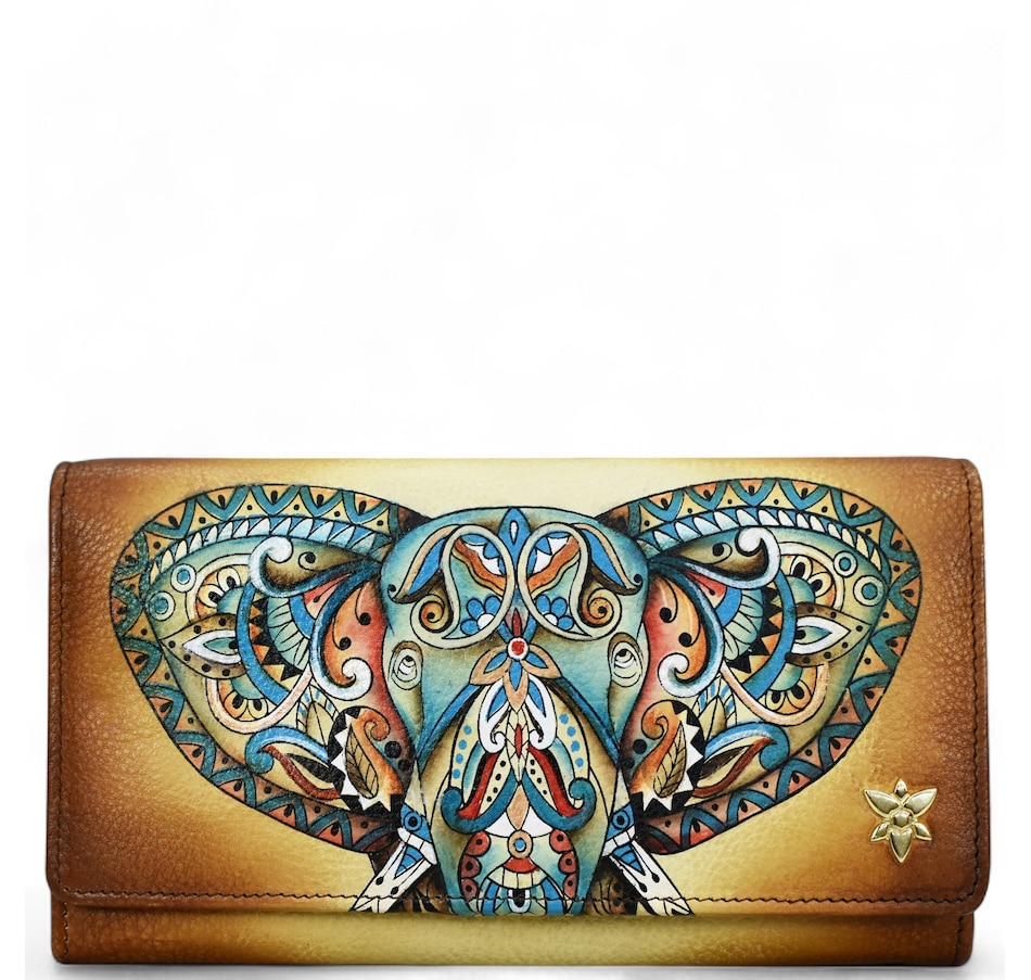 Image 100530_MNDLA.jpg, Product 100-530 / Price $89.33, Anuschka Accordion Flap Wallet from Anuschka Handbags on TSC.ca's Fashion department