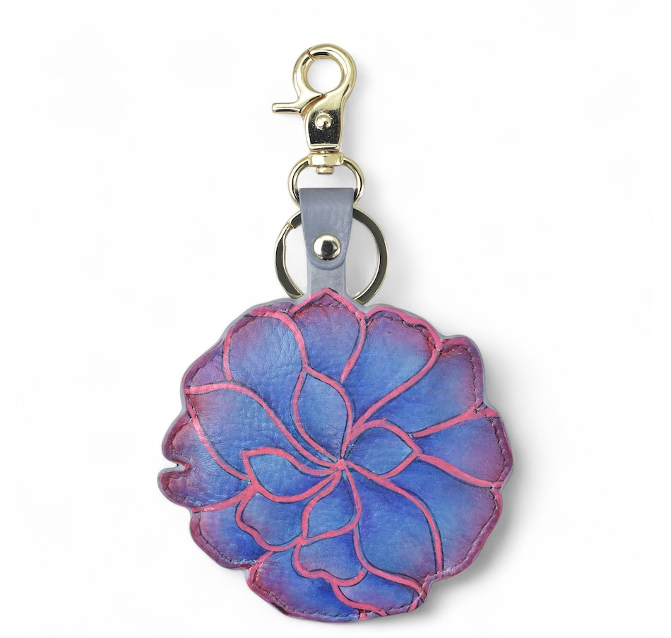 Anuschka Painted Leather Bag Charm