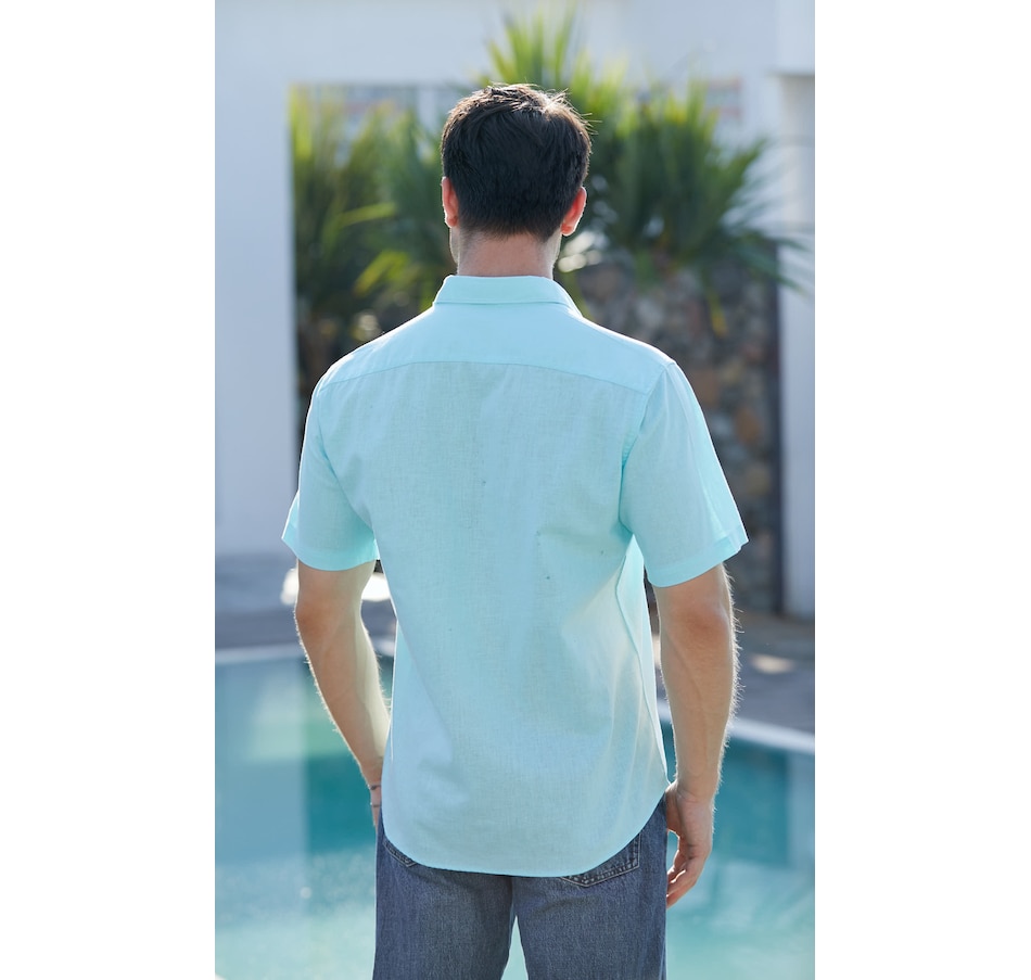 Image 100536_ALTMORE1.jpg, Product 100-536 / Price $109.99, ULU Men's 100% Linen Button Front Shirt from ULU on TSC.ca's Fashion department