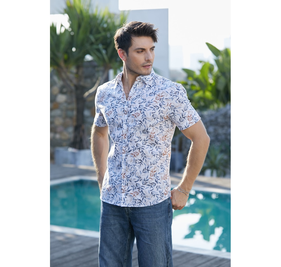 Image 100537_MTI.jpg, Product 100-537 / Price $89.99, ULU Men's Linen Cotton Shirt from ULU on TSC.ca's Fashion department