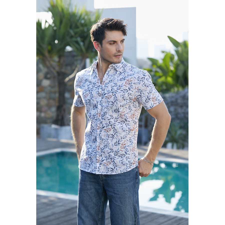 Image 100537_MTI.jpg, Product 100-537 / Price $89.99, ULU Men's Linen Cotton Shirt from ULU on TSC.ca's Fashion department