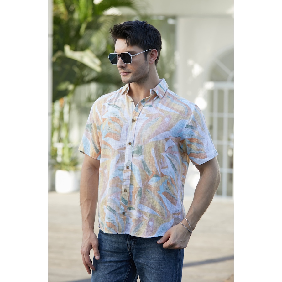 Image 100538_ORA.jpg, Product 100-538 / Price $79.99, ULU Men's Painter Button Down Shirt from ULU on TSC.ca's Fashion department