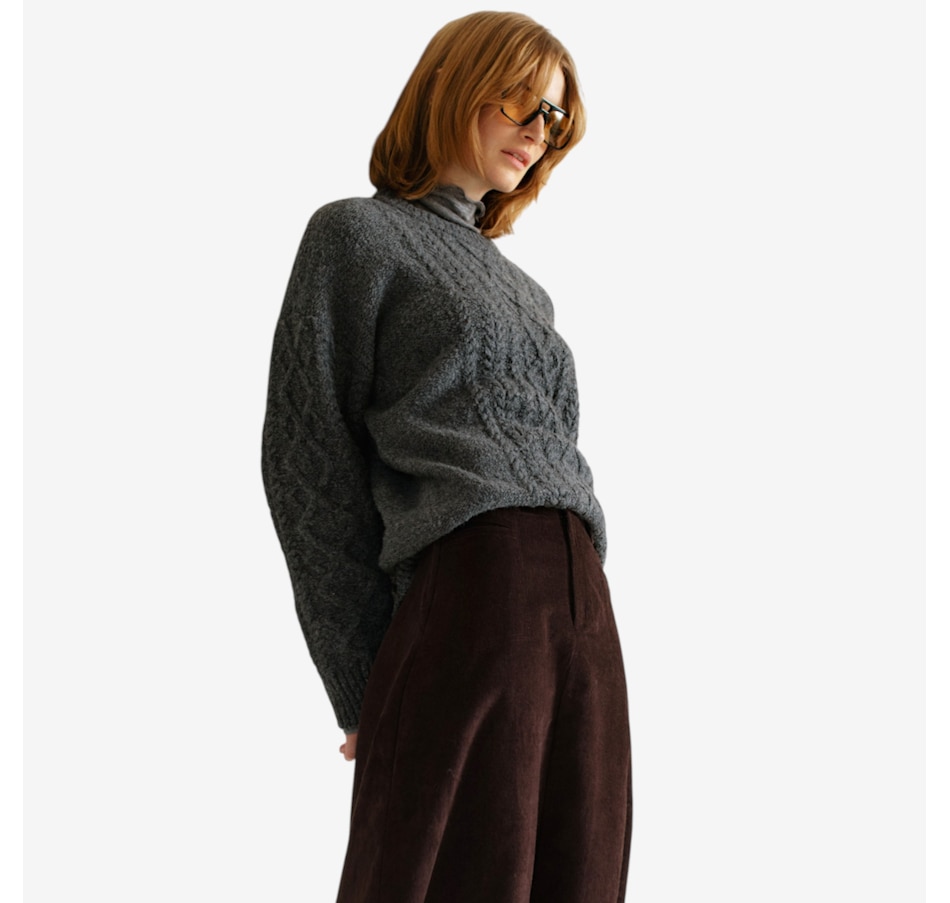 Image 100565_ALTMORE3.jpg, Product 100-565 / Price $139.88, Paper Label Rayna Cable Sweater from Paper Label on TSC.ca's Fashion department