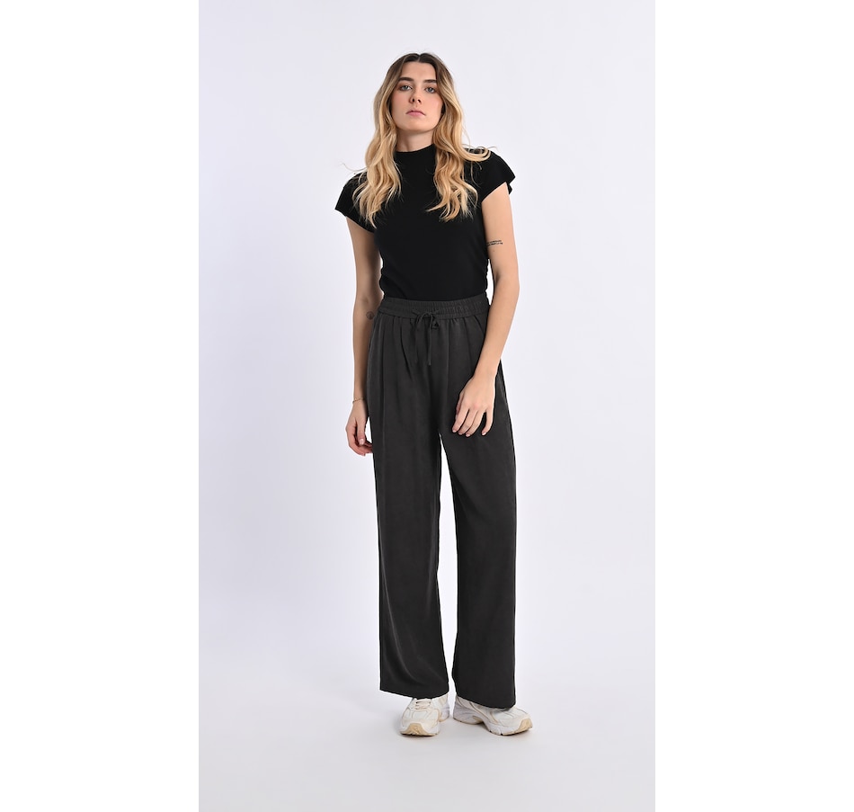 Image 100575_ALTMORE1.jpg, Product 100-575 / Price $59.88, Molly Bracken Pull-On Wide Leg Pant with Elastic Waistband from Molly Bracken on TSC.ca's Fashion department