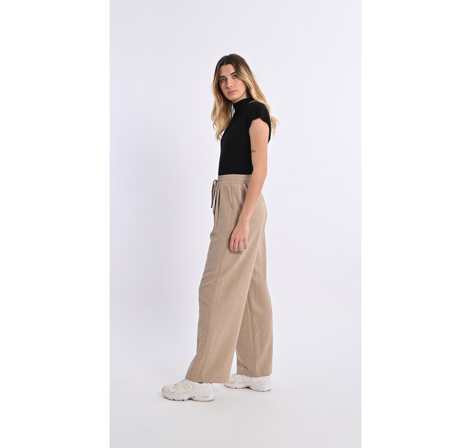 Image 100575_ALTMORE2.jpg, Product 100-575 / Price $59.88, Molly Bracken Pull-On Wide Leg Pant with Elastic Waistband from Molly Bracken on TSC.ca's Fashion department