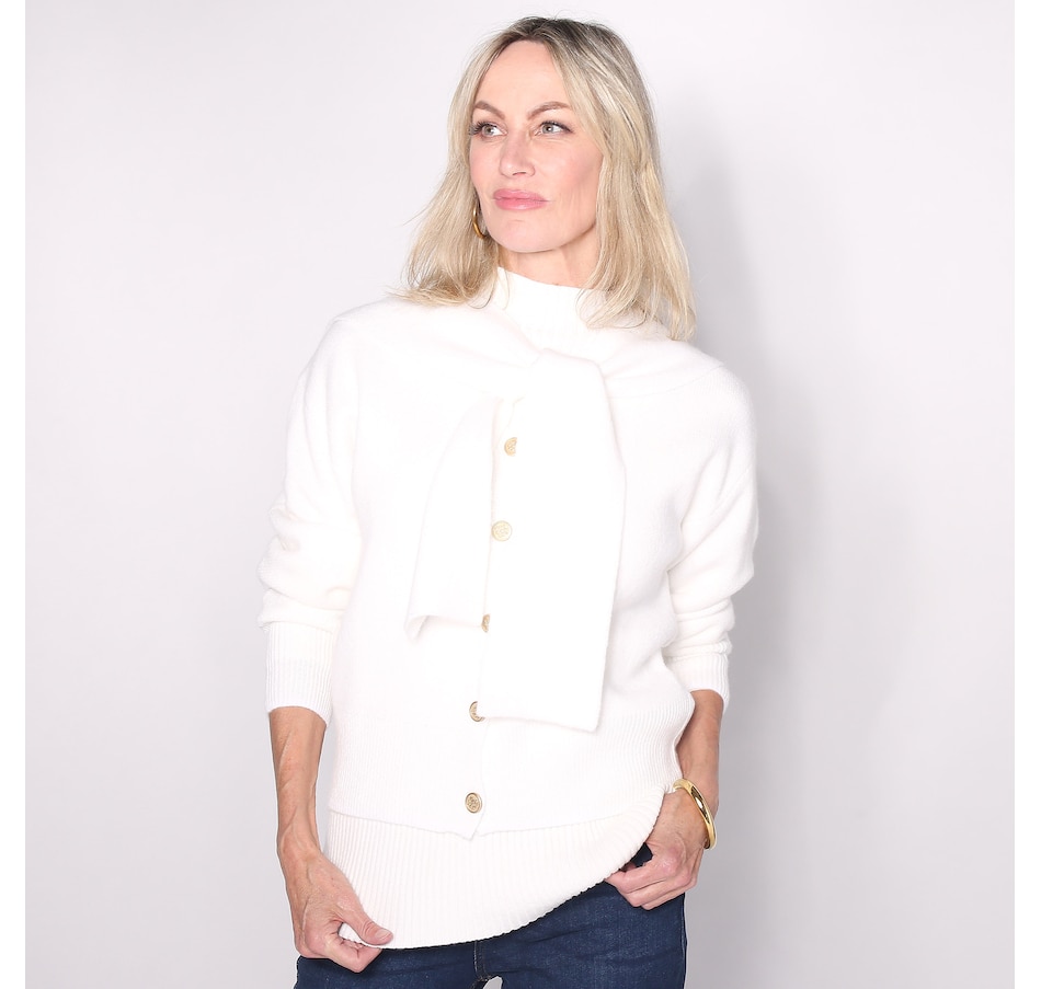 Image 100630_ALTMORE2.jpg, Product 100-630 / Price $71.33, Brian Bailey Julia Cardigan with Detachable Scarf from Brian Bailey on TSC.ca's Fashion department