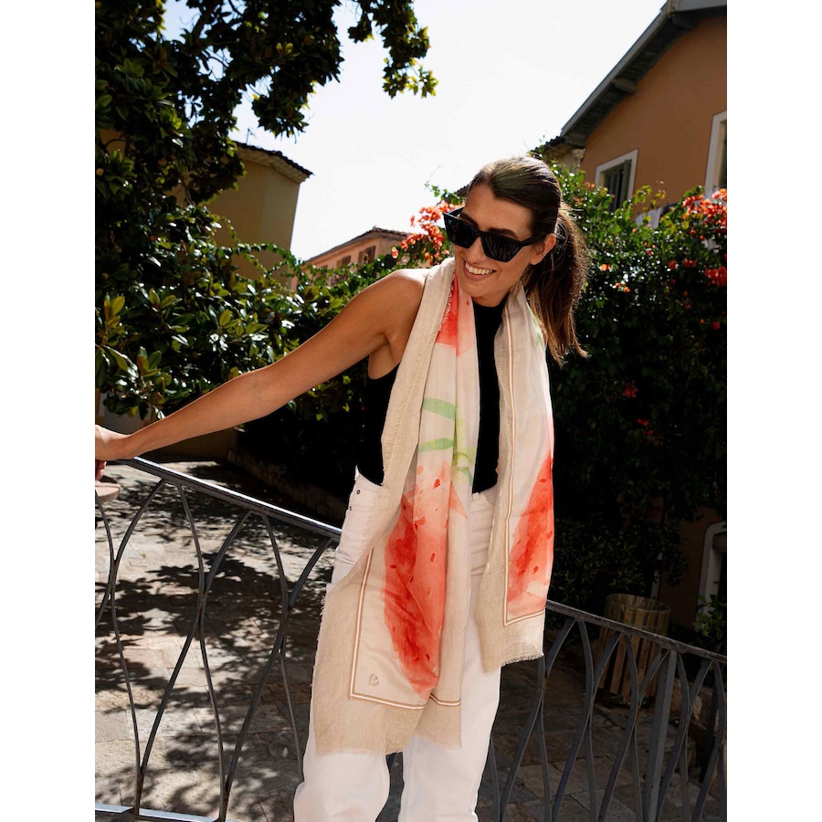 Image 100660_ALTMORE3.jpg, Product 100-660 / Price $29.33, V. Fraas Abstract Patchwork Scarf from FRAAS on TSC.ca's Fashion department