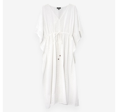 Echo Eyelet Butterfly Maxi Caftan