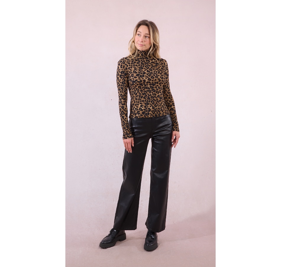 Image 100692_ALTMORE2.jpg, Product 100-692 / Price $44.88, Molly Bracken Leopard Turtleneck from Molly Bracken on TSC.ca's Fashion department