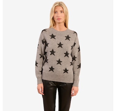 Molly Bracken Star Crewneck Sweater