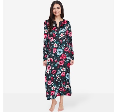 Cuddl Duds Ultra Plush Velvet Fleece with Satin Lounger