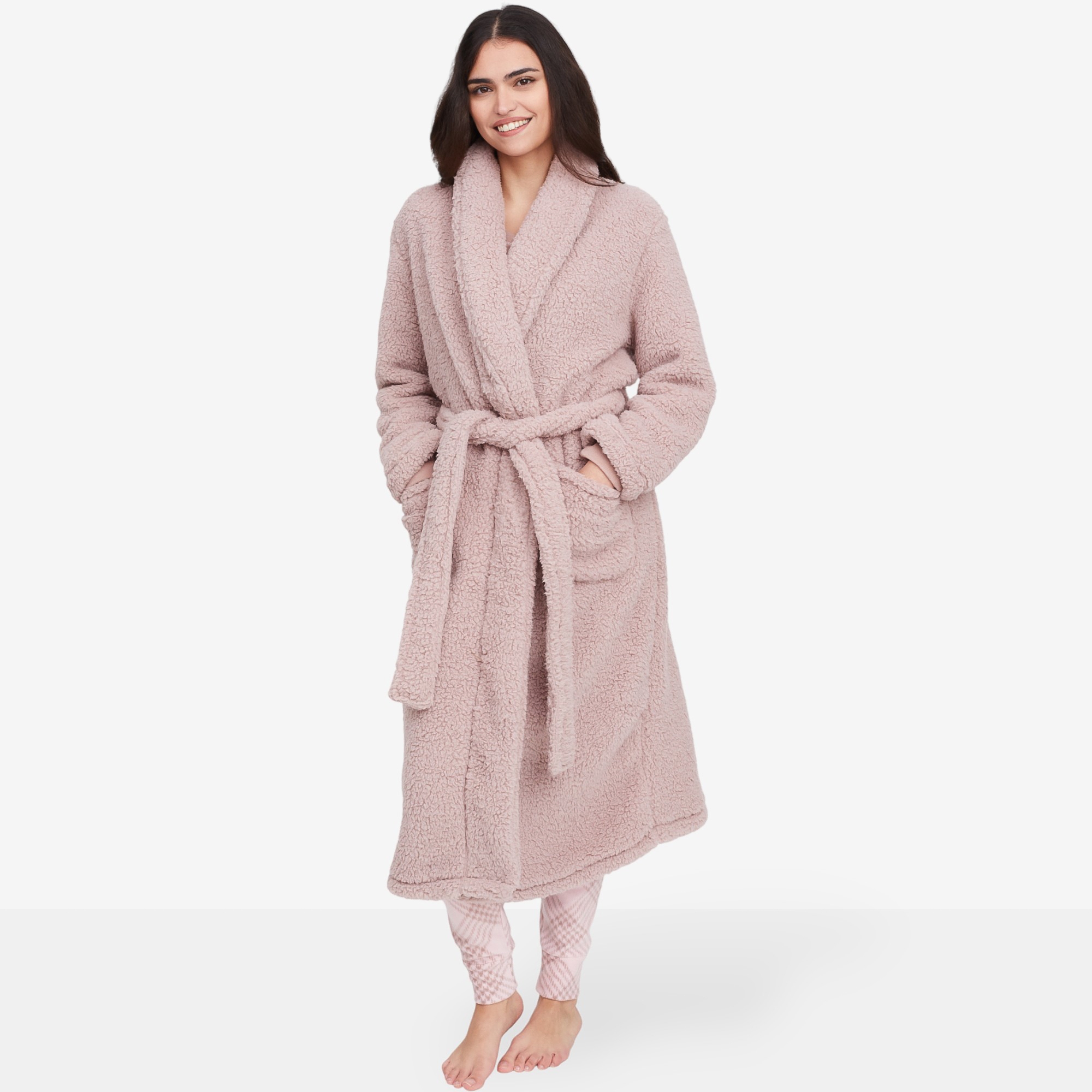 Cuddle Puffer Robe Cuddl Duds Cozy Sherpa Robe - TSC.ca