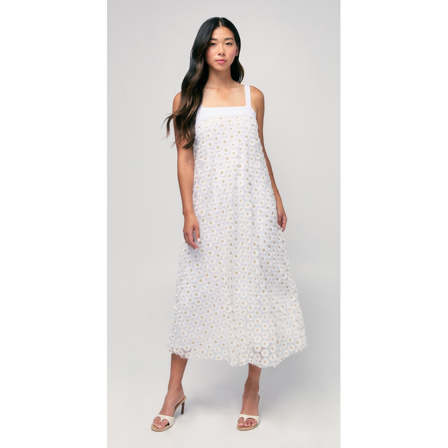 Image 100761_WHT.jpg, Product 100-761 / Price $69.33, Hilary MacMillan Textured Daisy Dress from Hilary MacMillan on TSC.ca's Fashion department